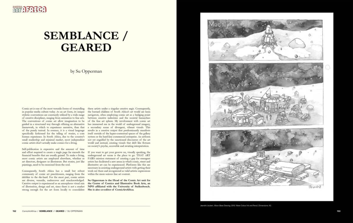 Comic Art Africa _ Semblance Geared Exhibition_write up_That Art Fair_South African Comic Art 