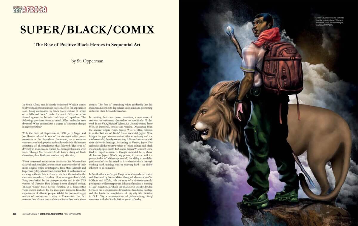 Comic Art Africa_African Superheroes_Article written by Susan Opperman