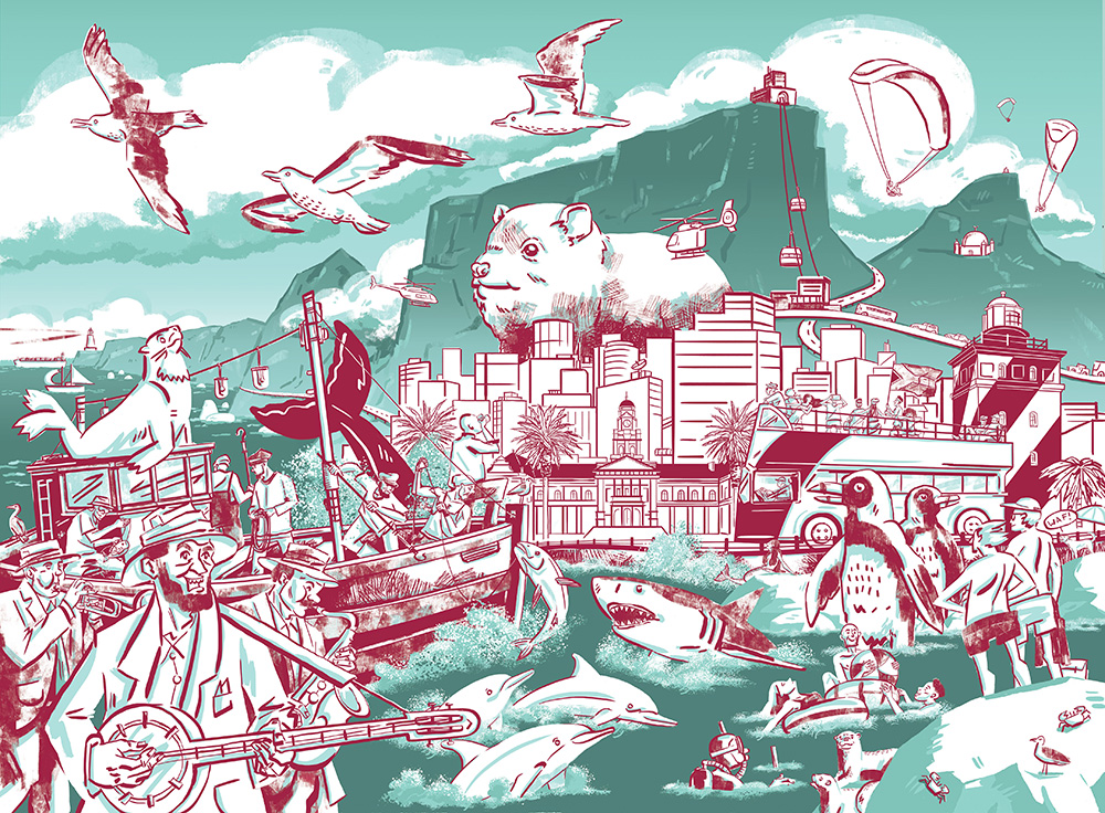 Cape Town Culture_Stellenbosch Business Culture Wall Art_Su Opperman