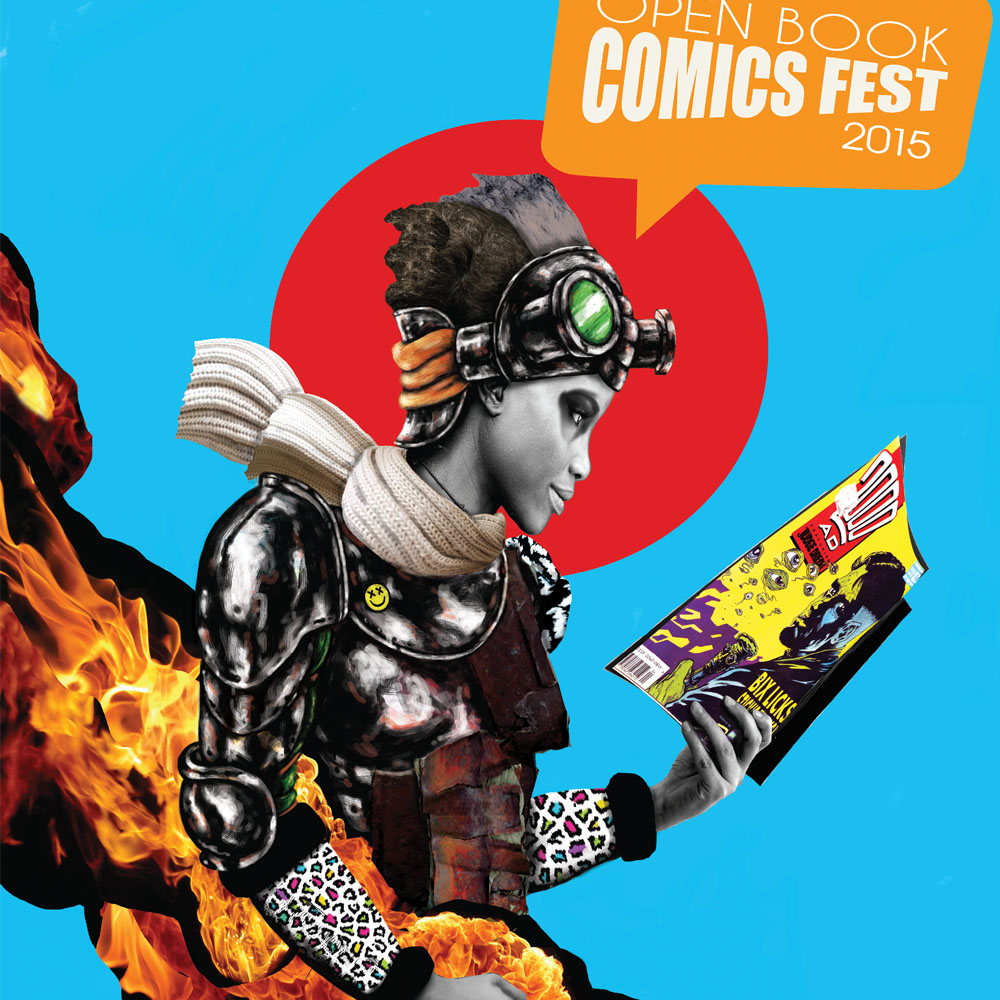 Open Book Comics Fest Promotional Poster_Su Opperman