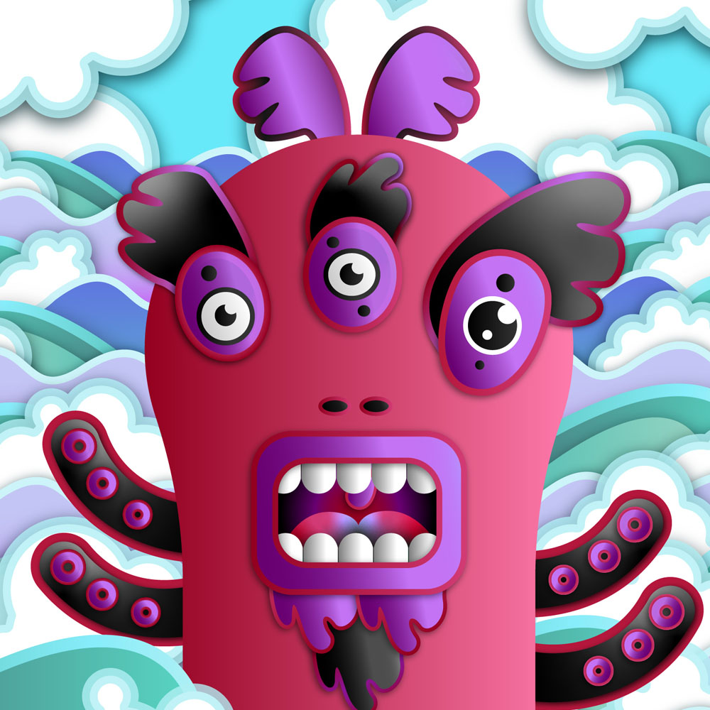 Seamonster_Vector Illustration_Su Opperman