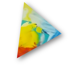 Susan Opperman_Abstract_Design_Yellow Triangle_Drop Shadow