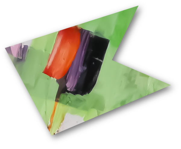 Susan Opperman_Abstract_Design_Drop Shadow_Green Spot